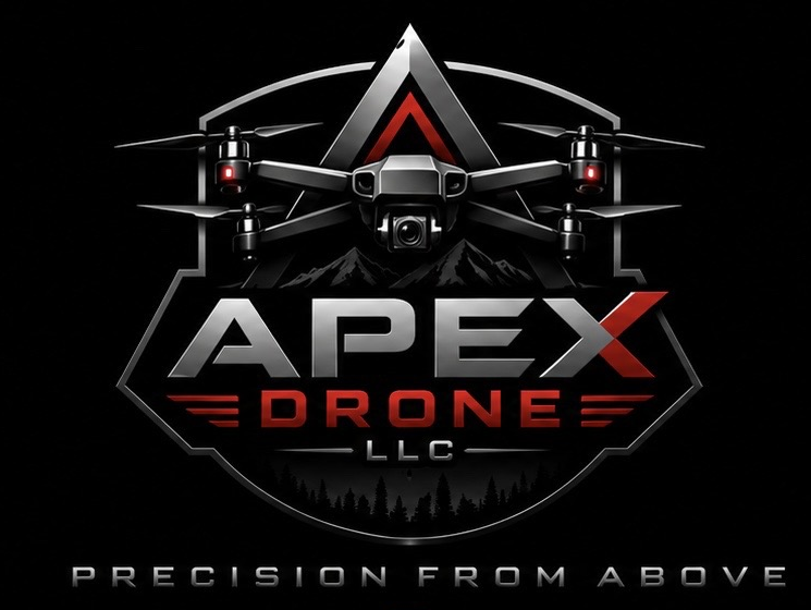 Apex Drone LLC — Precision From Above emblem